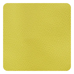 Mustard Yellow Epsom leather
