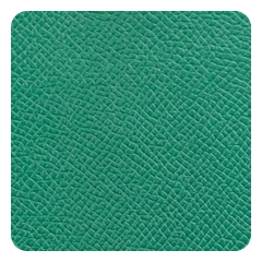 Teal Green Epsom leather