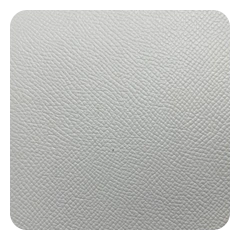 White Epsom leather
